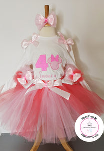 Minnie Inspired Tutu Birthday Whole Outfit  0m - 5 years