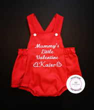 Load image into Gallery viewer, Valentine Boys Outfit 0m-24 months ( Create your Own Text )