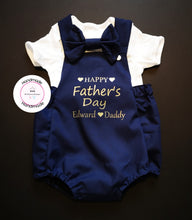 Load image into Gallery viewer, Father&#39;s Day Romper Whole Outfit 0m -24 months