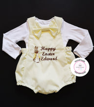 Load image into Gallery viewer, Peter Bunny Easter Romper Outfit 0m -24 months