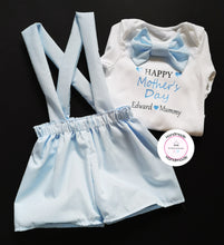 Load image into Gallery viewer, Mothers Day Dungaree Outfit 0m-24 months