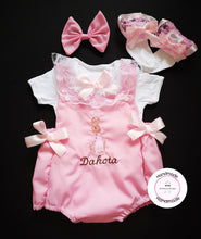 Load image into Gallery viewer, Flopsy Bunny Romper Outfit 0m - 24 months