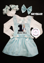 Load image into Gallery viewer, Flopsy Bunny Birthday Dress Whole Outfit 9m -5 years