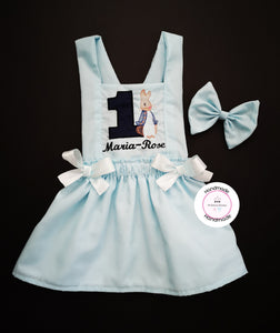 Flopsy Bunny Birthday Dress Whole Outfit 9m -5 years