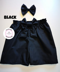 Plain Short and Hairbow 0m - 10 years