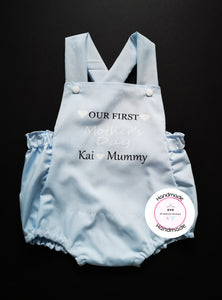 Mother's Day Romper Outfit 0m -24 months