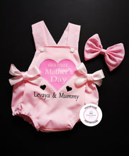 Load image into Gallery viewer, Our / My First Mothers Day Romper  Outfit Newborn - 24 months