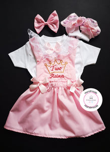 Birthday Crown Dress Outfit 0m - 5 years