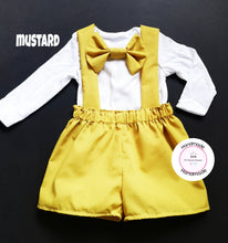 Load image into Gallery viewer, Plain Dungaree Short Whole Outfit Newborn - 5 years