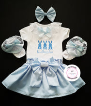 Load image into Gallery viewer, Three Bunnies Skirt Whole Outfit Newborn -10 years